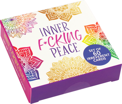 Inner F*cking Peace Motivational Card Deck