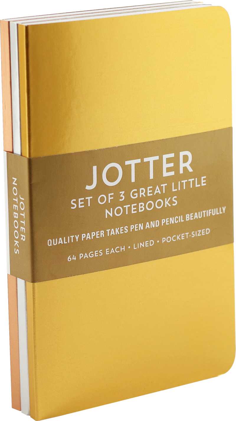 Jotter Mini Notebooks: Foil