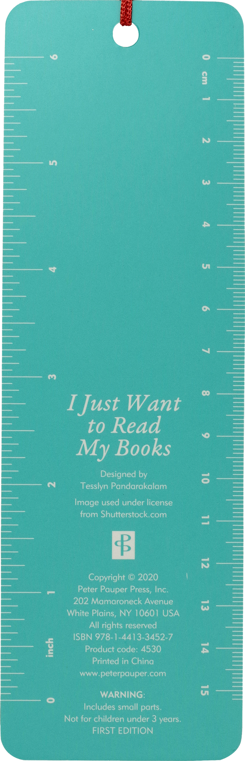Just Want to Read Beaded Bookmark