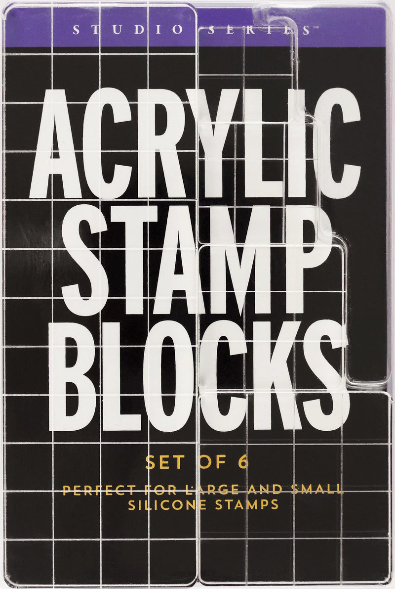 Studio Series Acrylic Block Stamp Set
