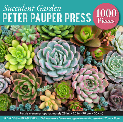 Succulent Garden Jigsaw Puzzle