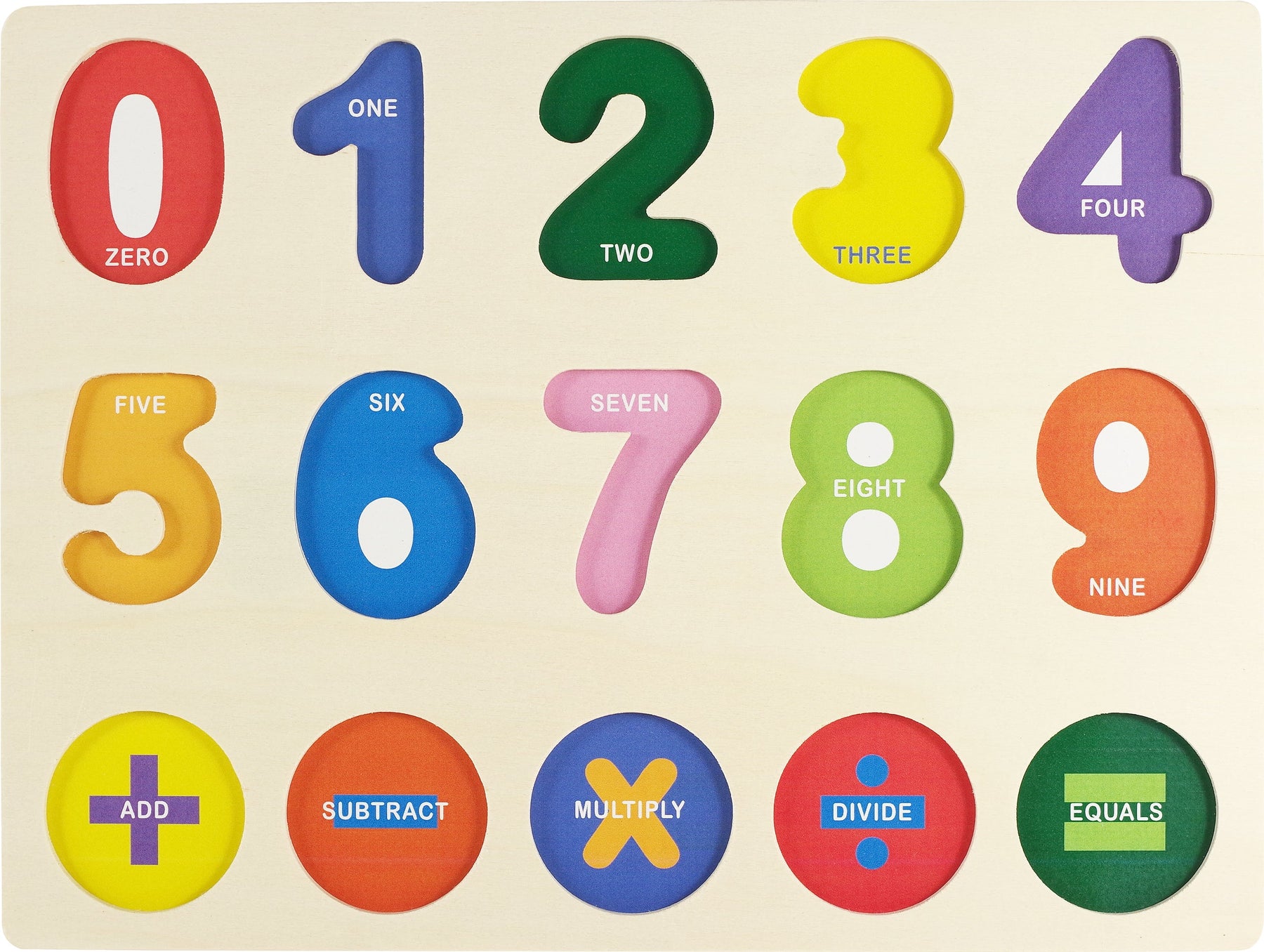 Wooden Numbers Puzzle – Lil Bloomers Childrens Boutique