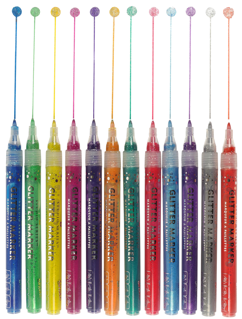 Studio Series Glitter Marker Set