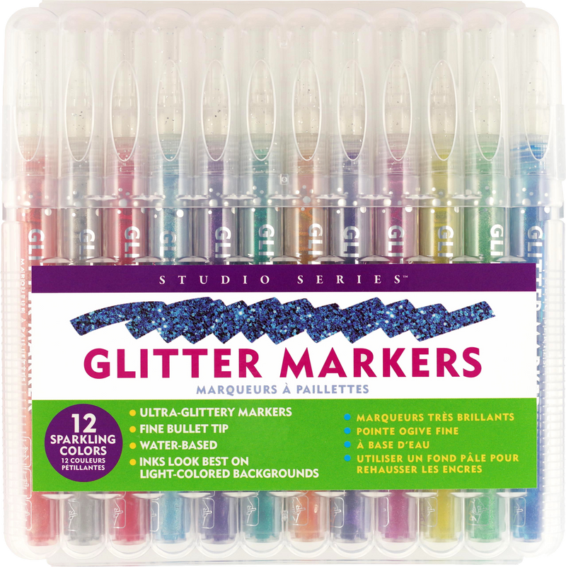 Studio Series Glitter Marker Set