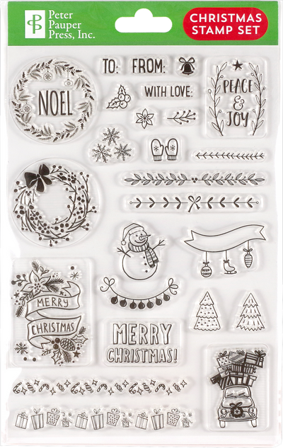 Christmas Clear Stamp Set