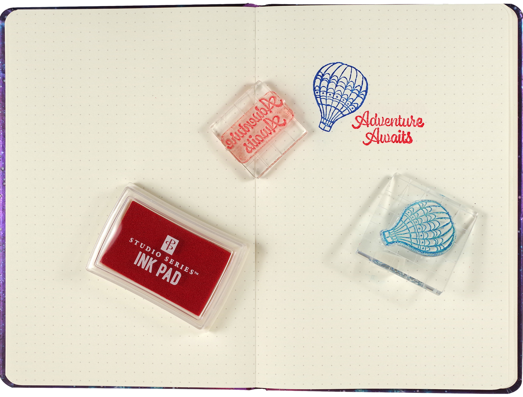 Travel Stamp Set Journal Stamps Hero Arts Rubber Stamps International Tour  Deluxe 