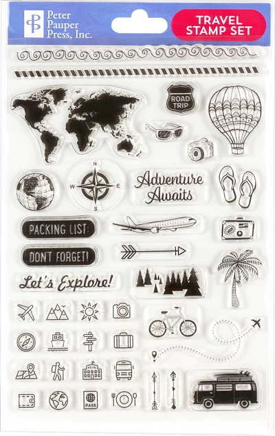 Travel Clear Stamp Set