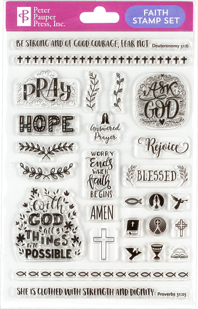 Faith Clear Stamp Set