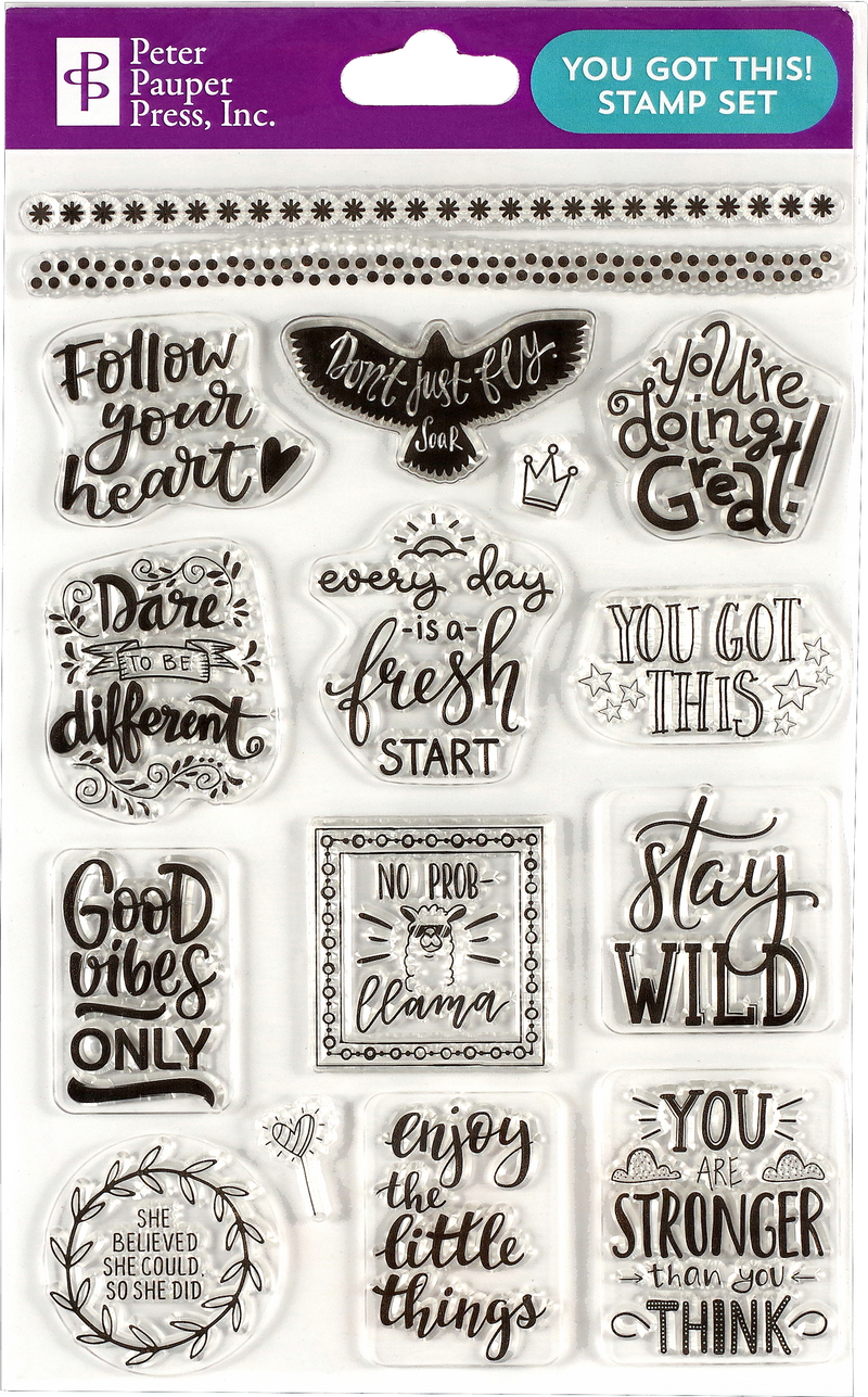 You Got This Clear Stamp Set