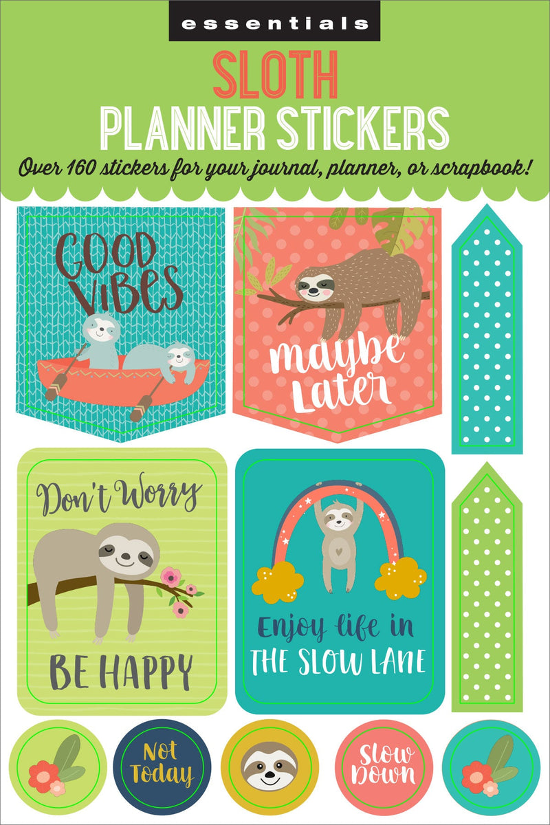 Essentials Sloth Planner Stickers