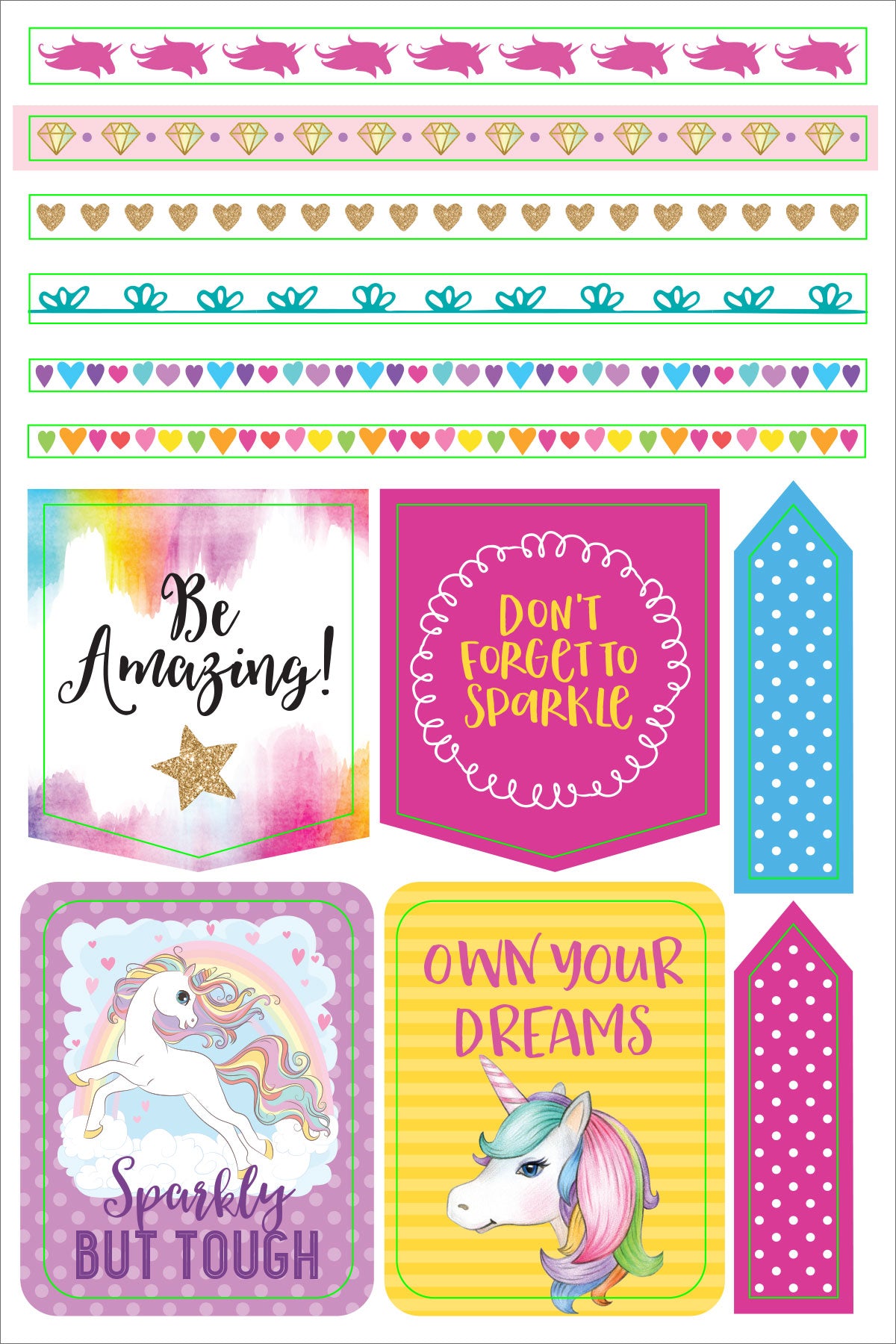 Monthly Planner Stickers, 2023 BUNDLE, Customizable – Plan With Creative  Unicorn