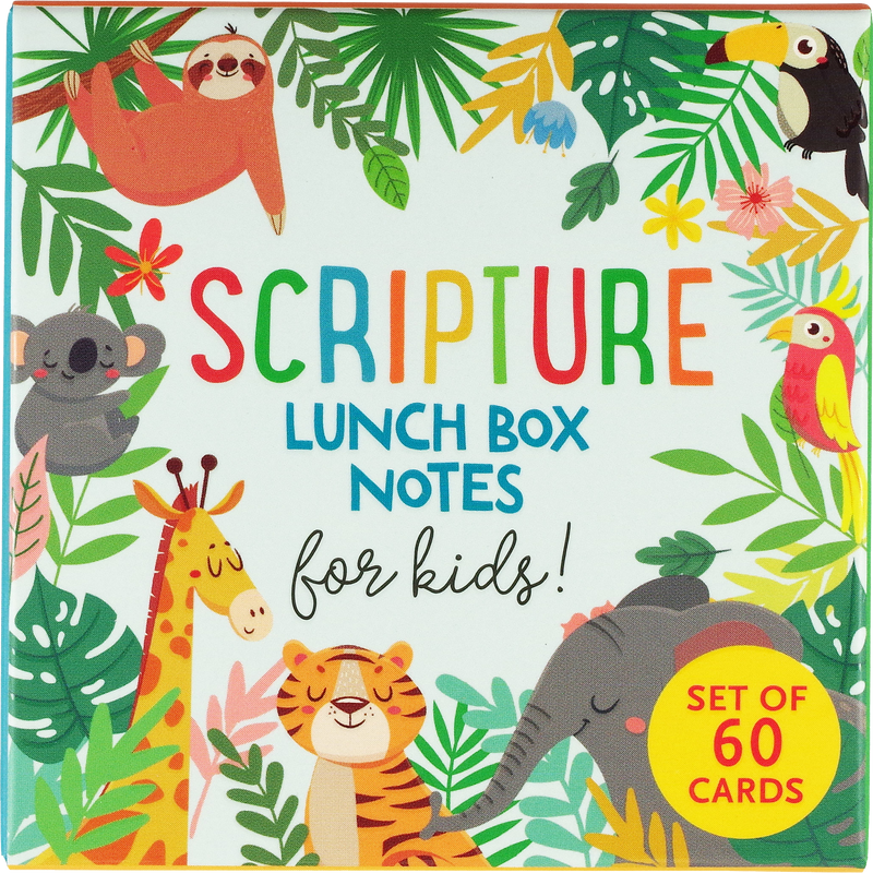 Scripture Lunch Box Notes for Kids! (Set of 60 Cards)