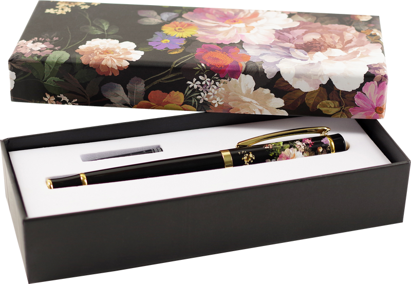 Midnight Floral Fountain Pen