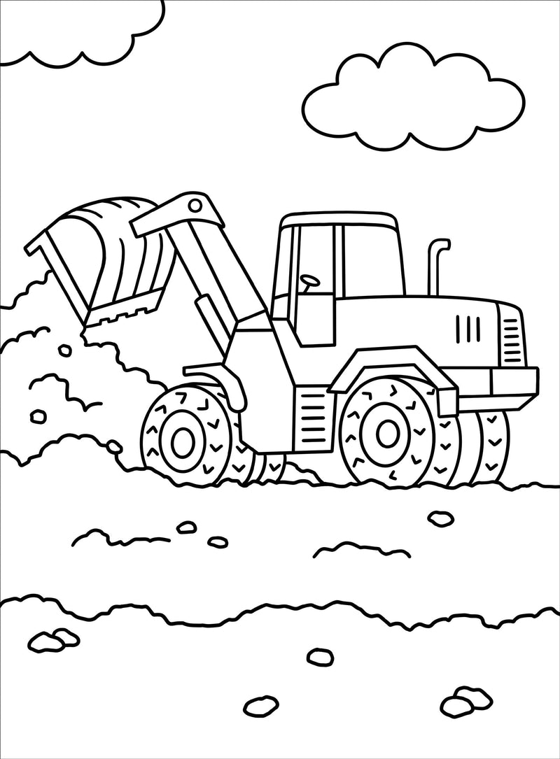 My First Coloring Book! Things That Go!