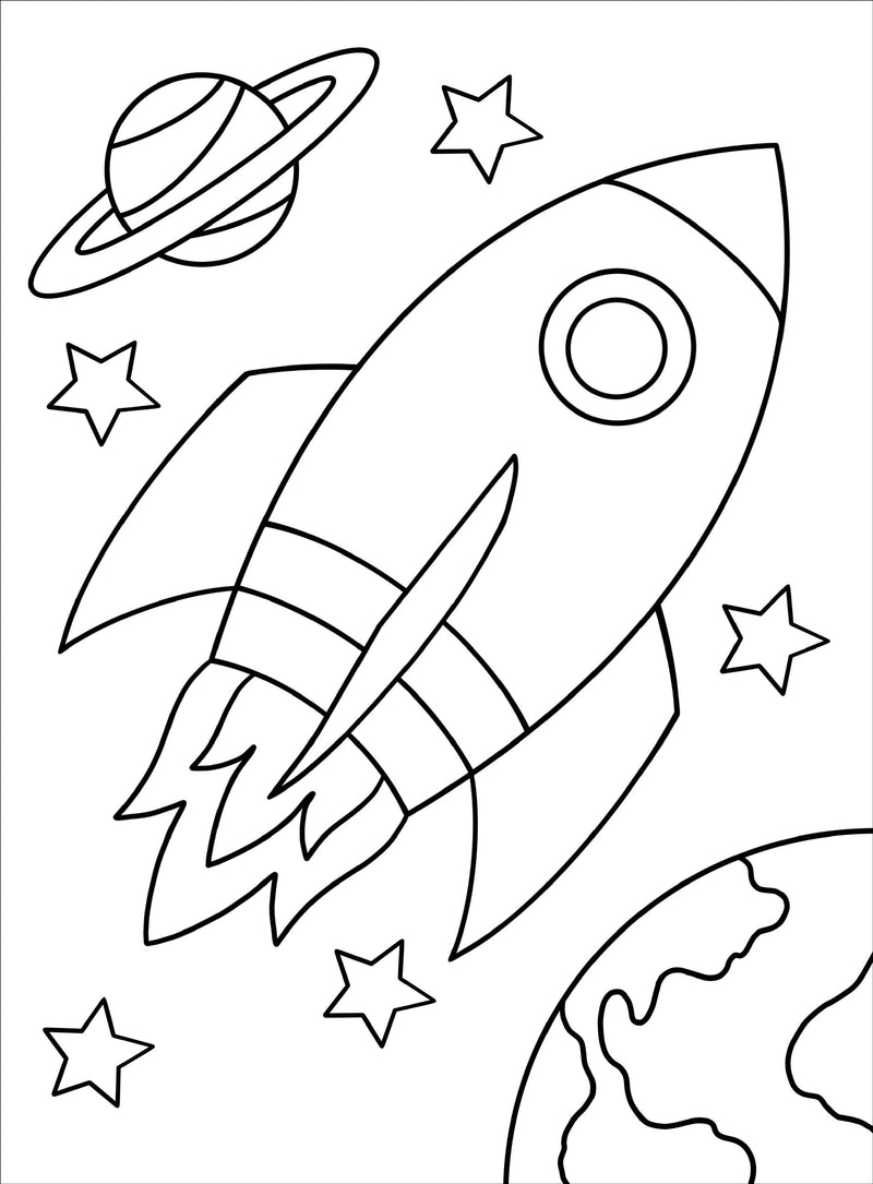 My First Coloring Book! Things That Go!