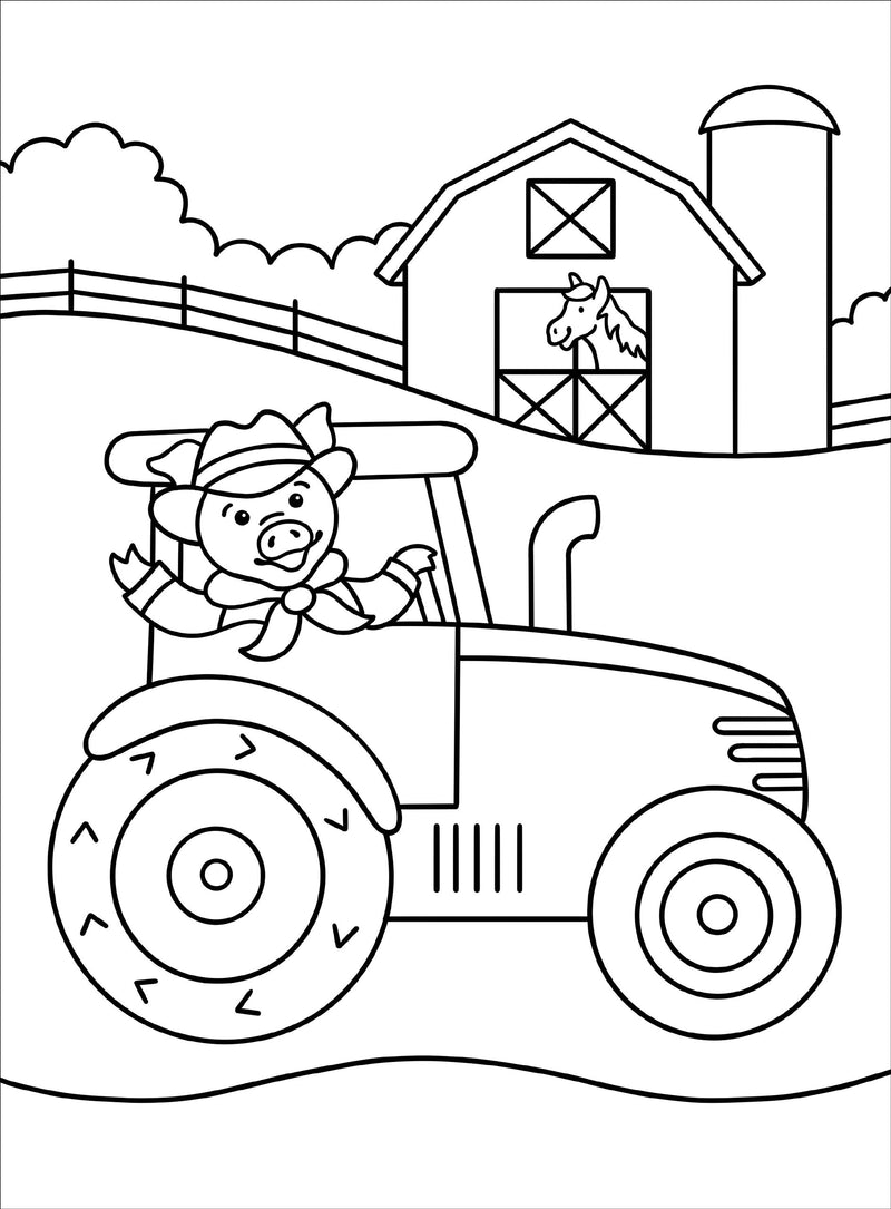 My First Coloring Book! Things That Go!