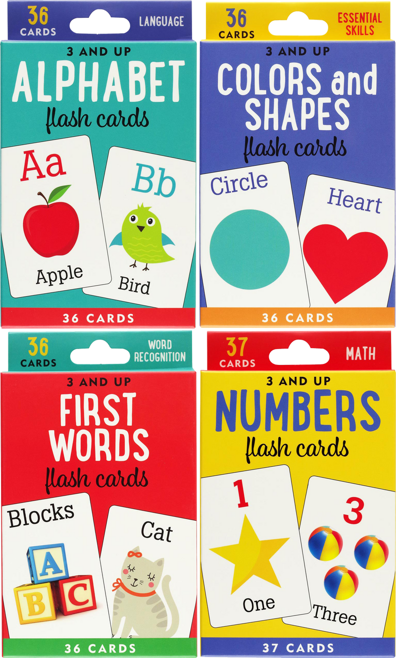 Flash Cards Value Pack (Set of 4)