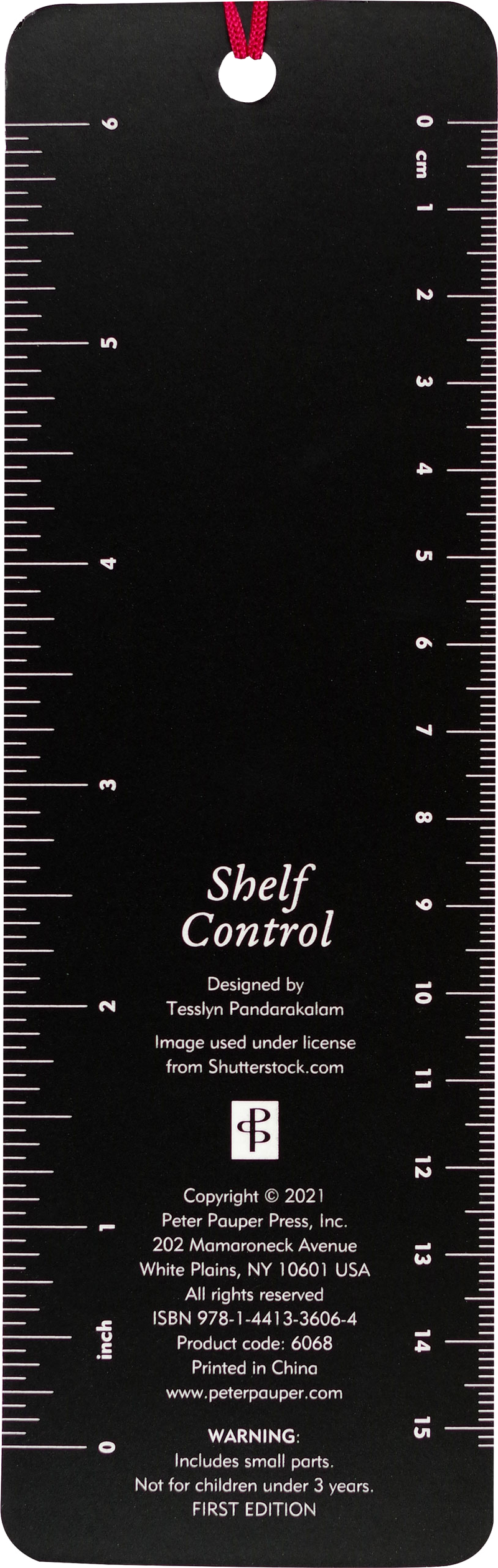 Shelf Control Beaded Bookmark