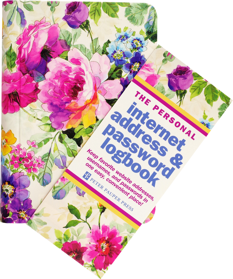 Peony Garden Internet Address & Password Logbook