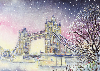 Tower Bridge in Winter