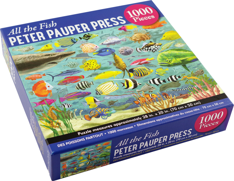 All the Fish 1000 Piece Jigsaw Puzzle