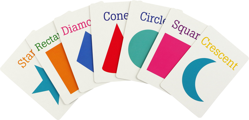 Colors and Shapes Flash Cards