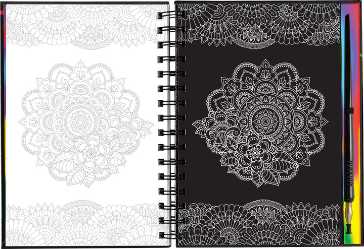 Extreme! Mandalas Scratch and Sketch – Peter Pauper Press