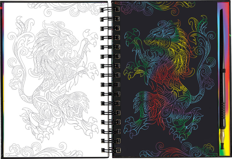 Extreme! Fantasy Art Scratch and Sketch