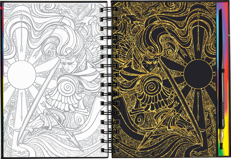 Extreme! Fantasy Art Scratch and Sketch
