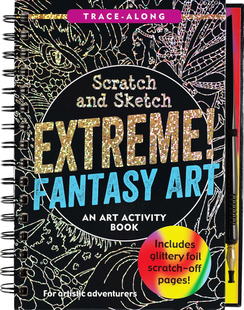 Scratch &amp; Sketch Extreme Fantasy Art 