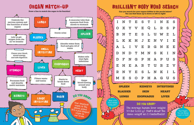 The Human Body Activity Book