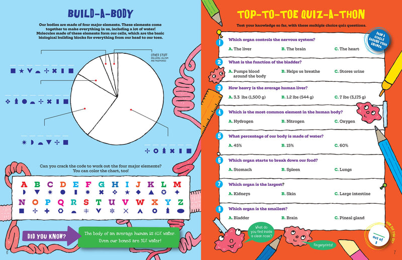 The Human Body Activity Book