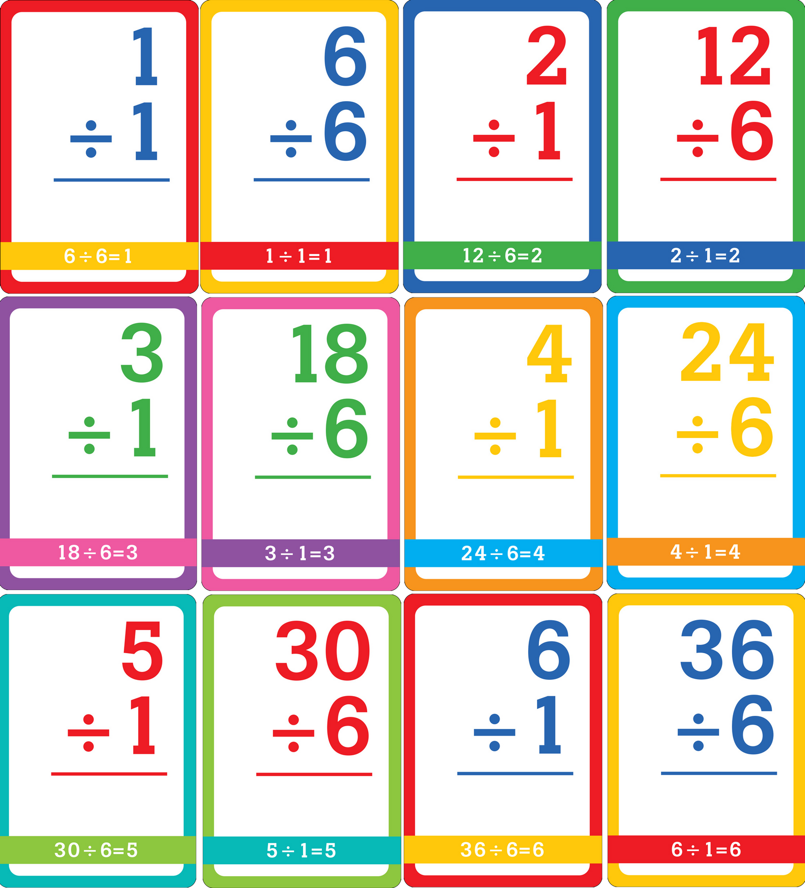 Division Flash Cards – Peter Pauper Press division-flash-cards-peter-pauper-press