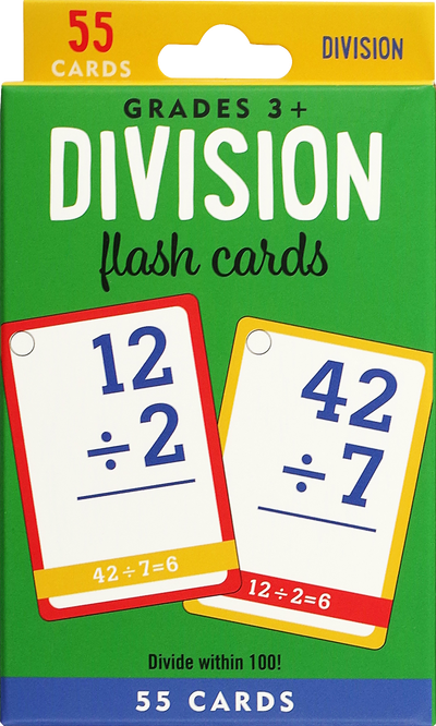 Division Flash Cards