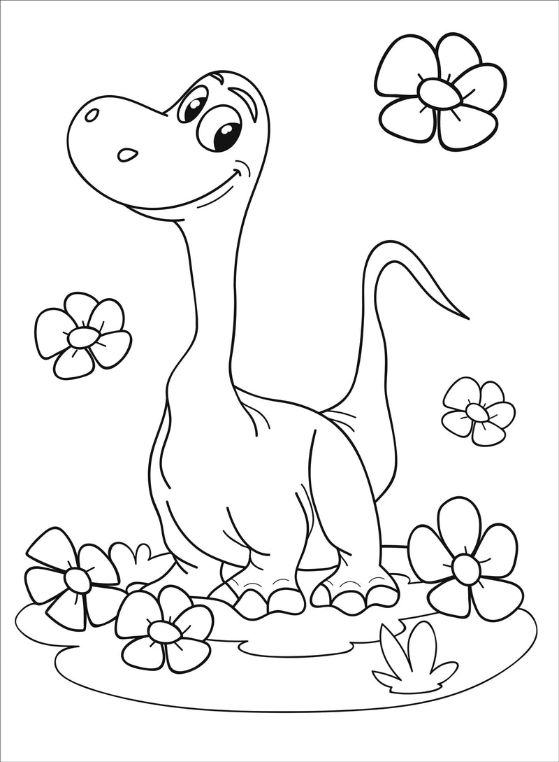 Dinosaurs Coloring Book