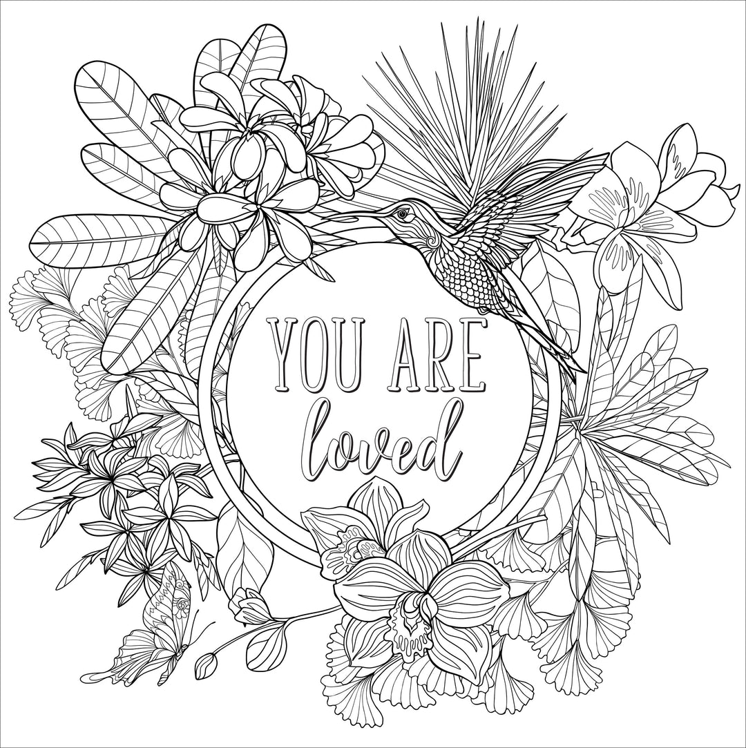 Self Care Artist's Coloring Book – Peter Pauper Press