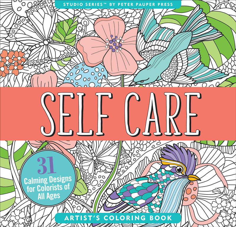 Self Care Artist's Coloring Book – Peter Pauper Press