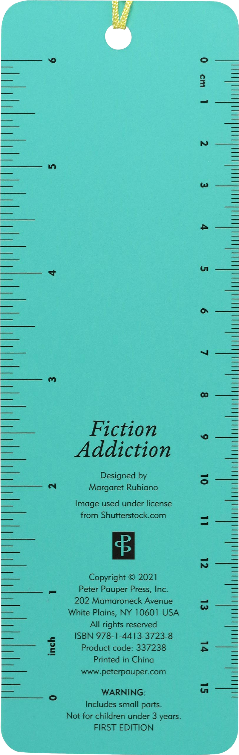 Fiction Addiction Beaded Bookmark