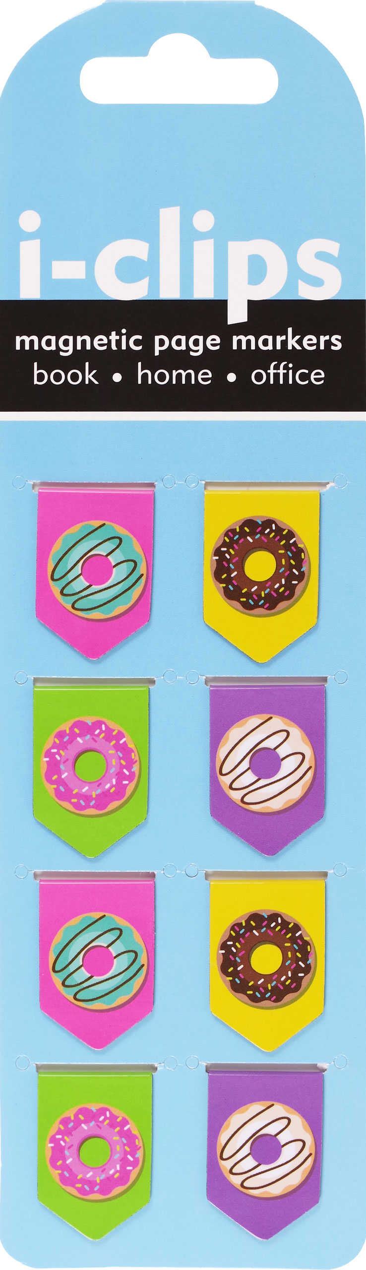 Donuts i-clips Magnetic Page Markers