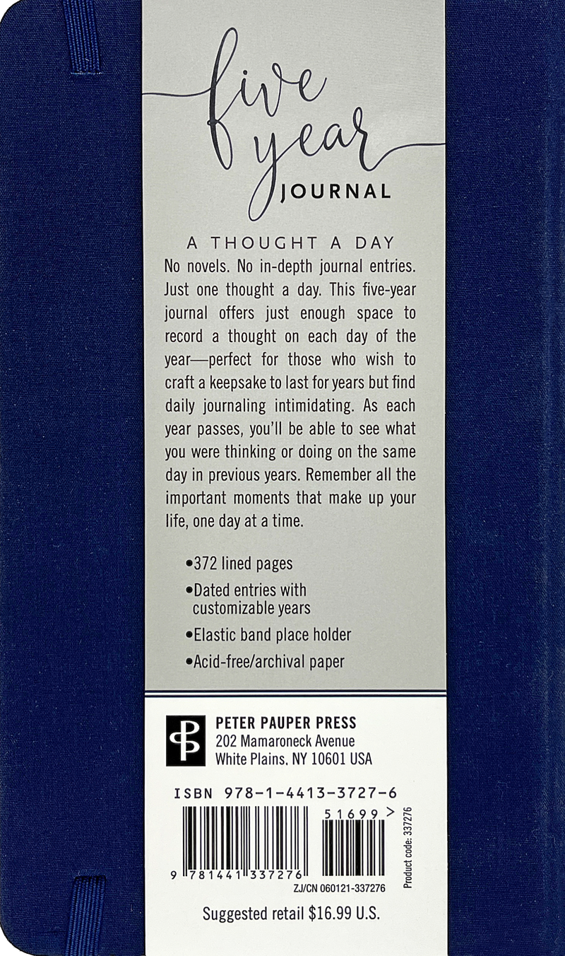 Five Year Journal