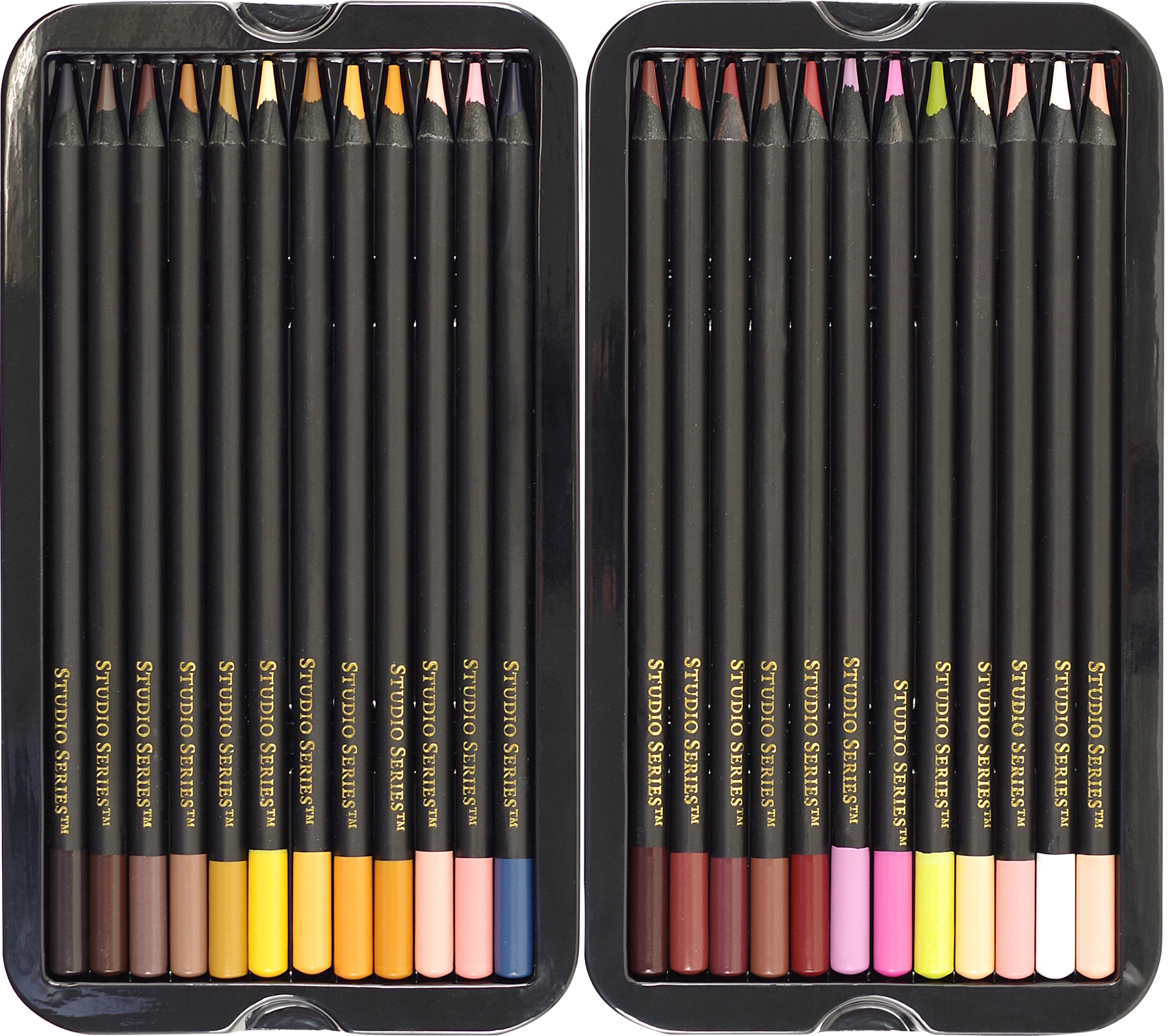 Studio Series Deluxe Colored Pencil Set (Set of 50): 9781441321343: Peter  Pauper Press: Books 