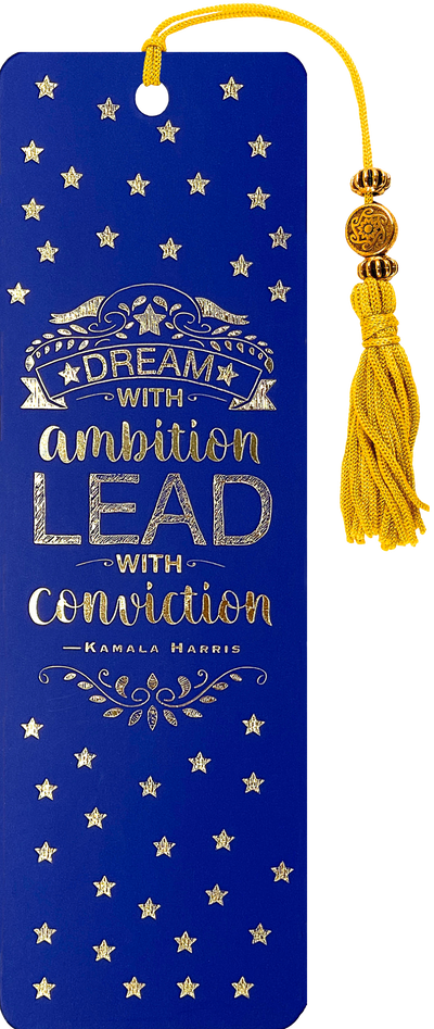 Dream with Ambition Beaded Bookmark