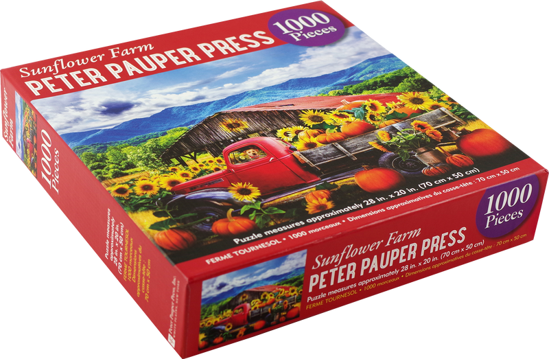 Sunflower Farm Jigsaw Puzzle