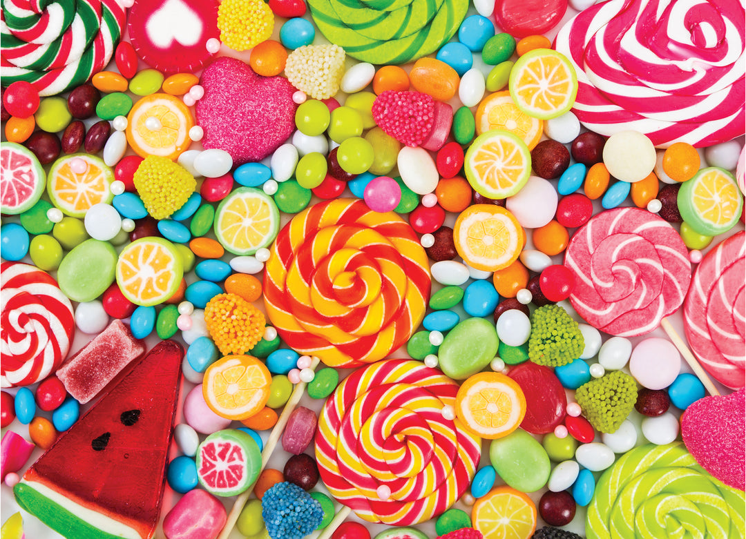 All the Candy 500 Piece Jigsaw Puzzle – Peter Pauper Press