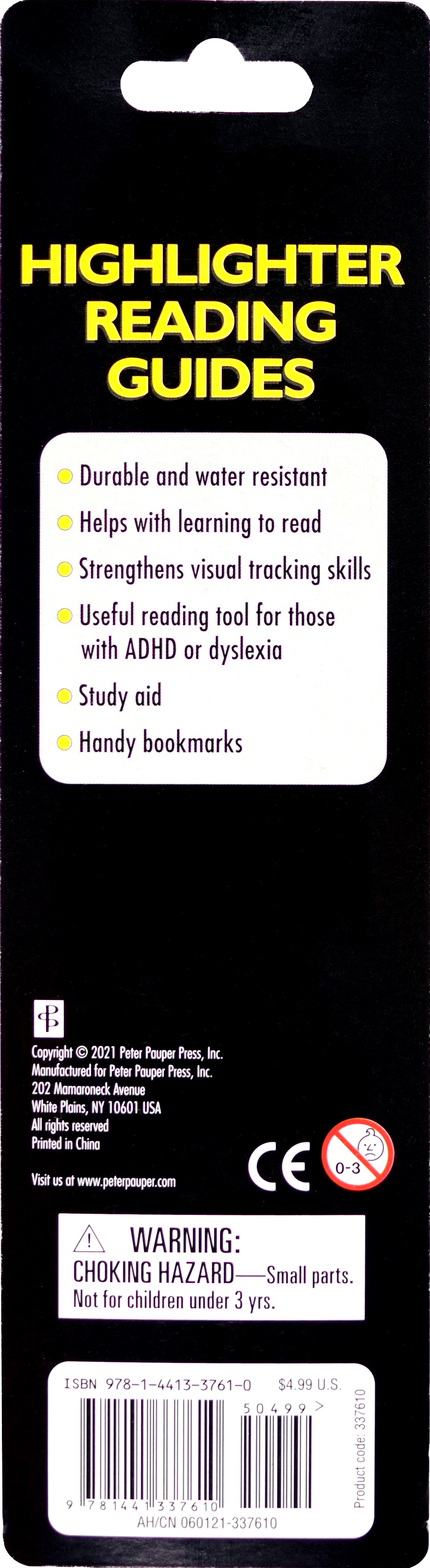 Highlighter Reading Guides