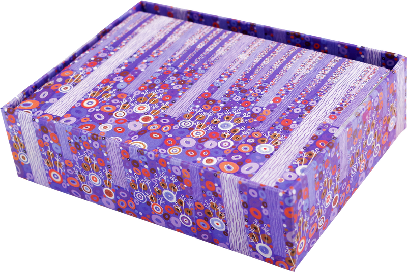 Purple Forest Note Cards 