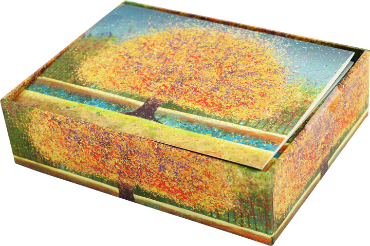 【希少】六本木夢物語　dreams of six trees Tree of Dreams Note Cards – Peter Pauper Press