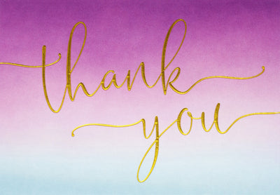 Amethyst Thank You Notes 