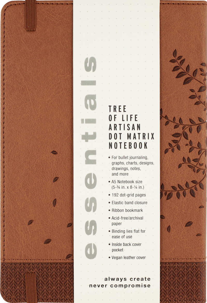 Artisan Tree of Life Dot Matrix Notebook