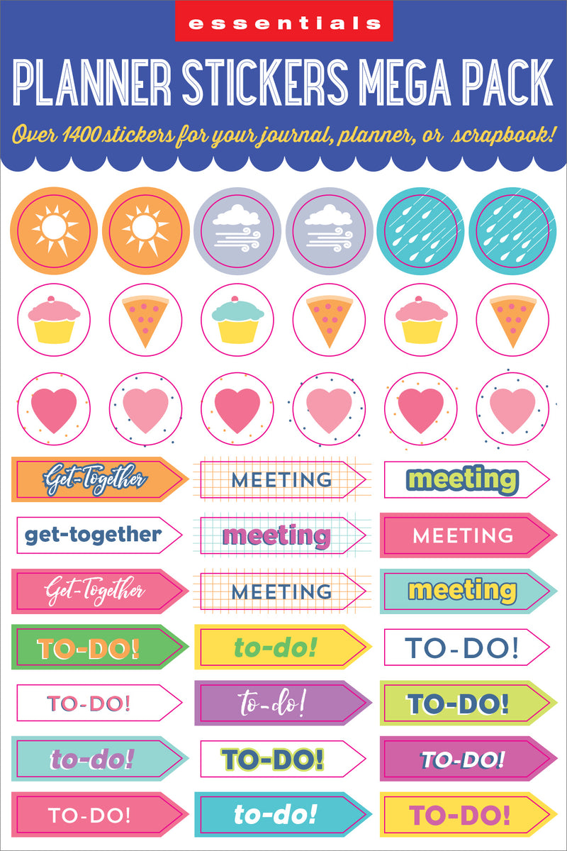 Essentials Planner Stickers Mega Pack